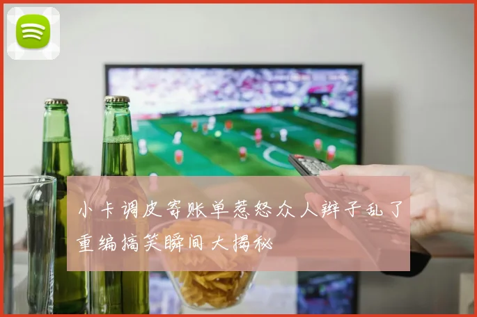 小卡调皮寄账单惹怒众人辫子乱了重编搞笑瞬间大揭秘